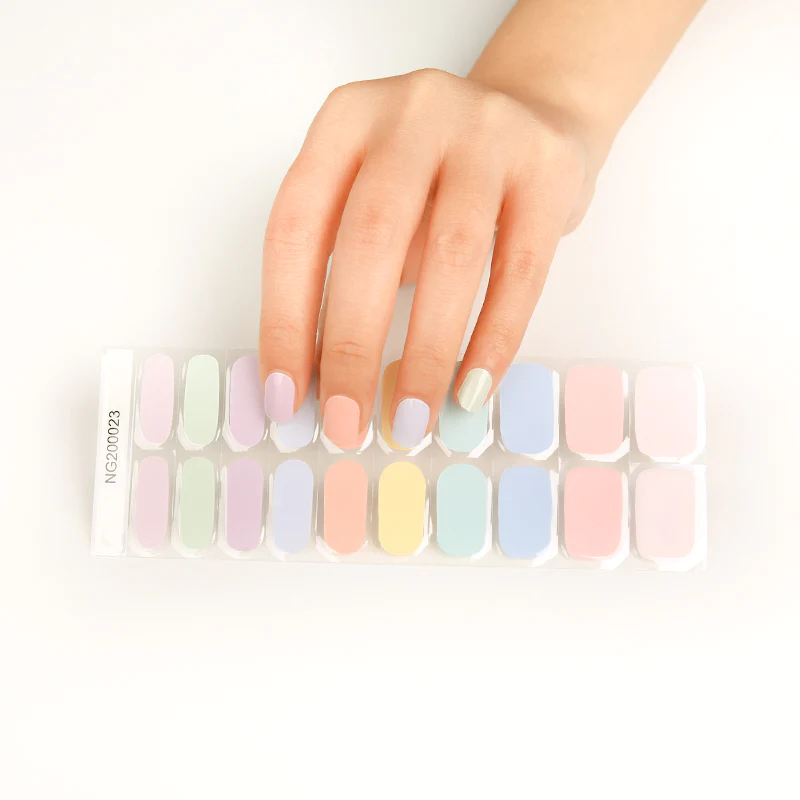 Stickers Nail - RAINBOW PASTEL