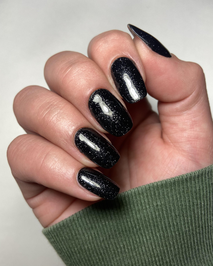 Glitter Black UV