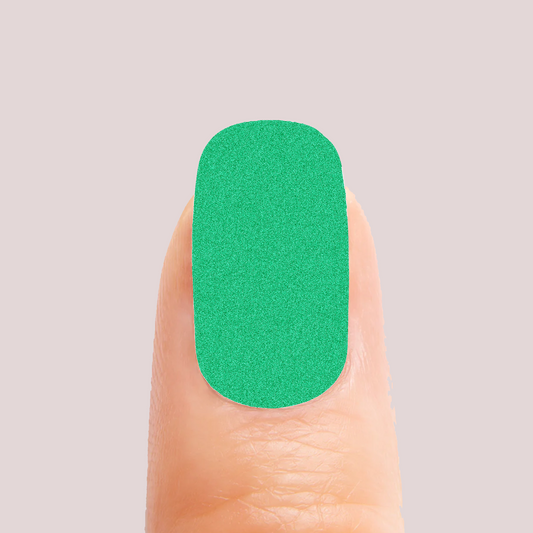 Stickers nail - GLITTER GREEN